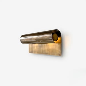 Handcrafted Brass Picture Light, Antique Brass Wall Sconce, Gallery Art Light, Modern Picture Lamp, Wall Mounted Artwork Lighting