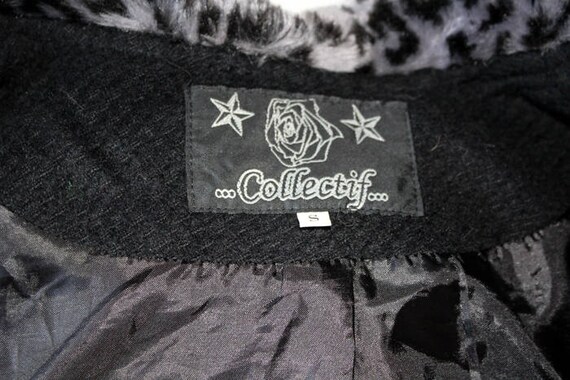 Silver leopard jacket by Collectif Size S - image 5