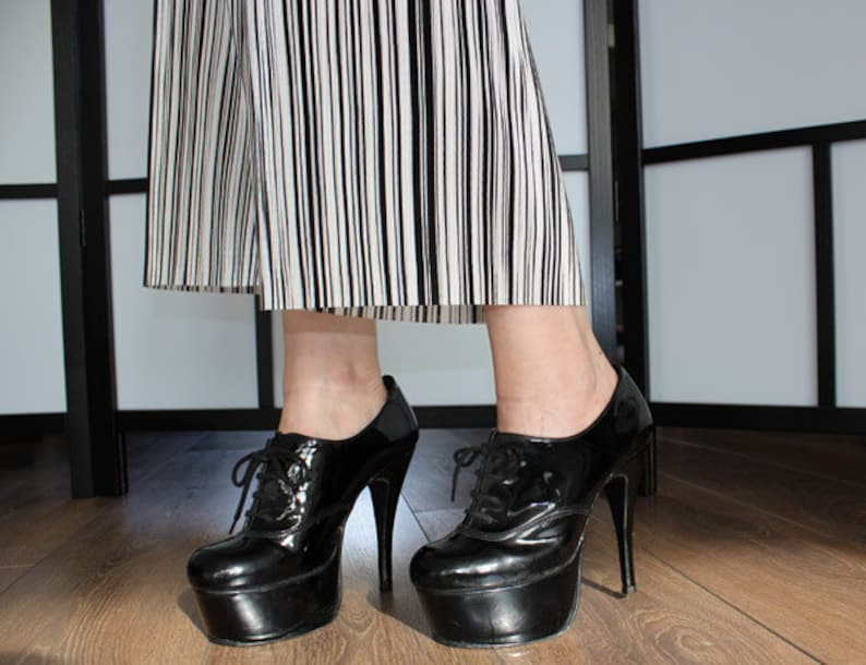 Fantasie schoenen UK maat 5 zeldzame lakleder | Etsy Nederland