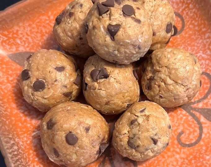 Protein Balls, Protein snack, Bakers dozen, Healthy Treats, Made fresh, Made to order, Individually wrapped, Quick breakfast, Healthy snack