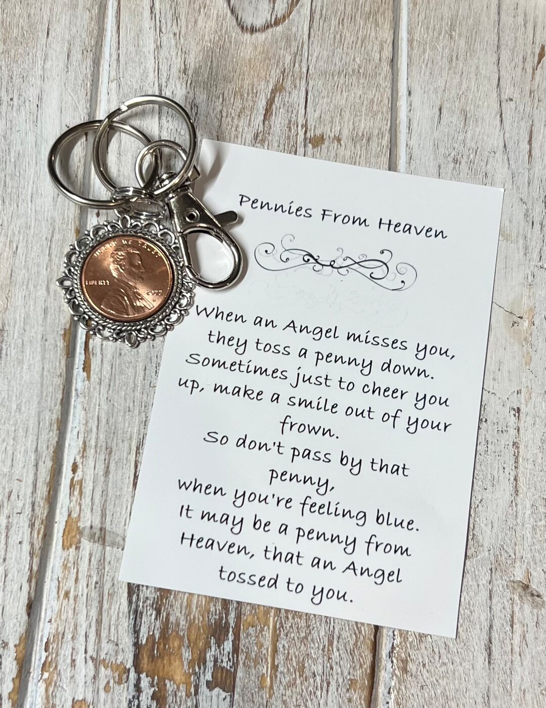 Memorial Gift • in Memory Gift • Penny From Heaven • Memorial Penny ...