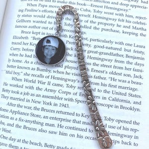 Custom photo bookmark • Gift for reader • Gift for book lover • Photo bookmark • Personalized bookmark • Reading gift • Friendship gift