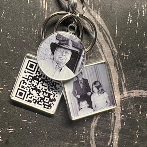 Custom voice recording • Scan QR code • Personal Audio • Sentimental Voice • Keepsake voicemail • Memorial recording • Voice and photo gift