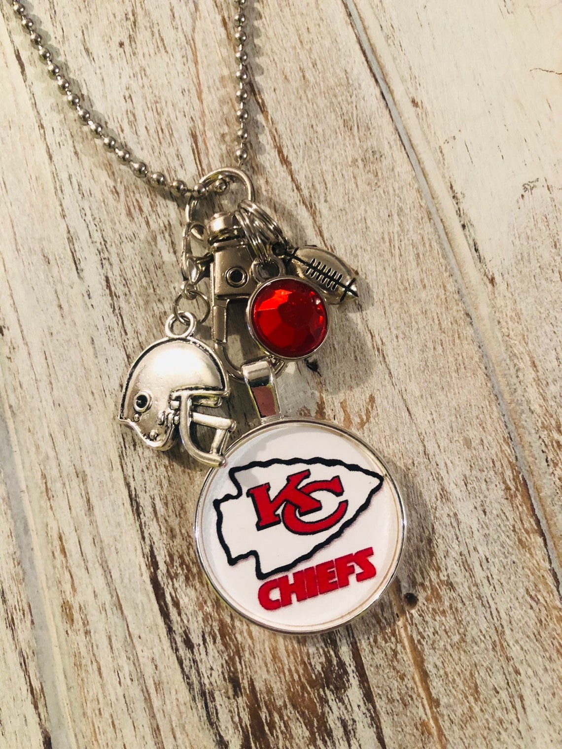 Chiefs Necklace Super bowl champs Mahomes necklace | Etsy