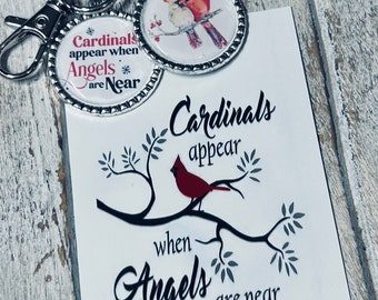 Cardinal Key Chain - A Cardinal is a visitor from Heaven – The Remembrance  Center
