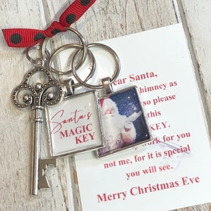 Santa’s Magic Key • Santa Key • Key for Santa • Christmas House Key • Magic key for Santa • Christmas Eve •