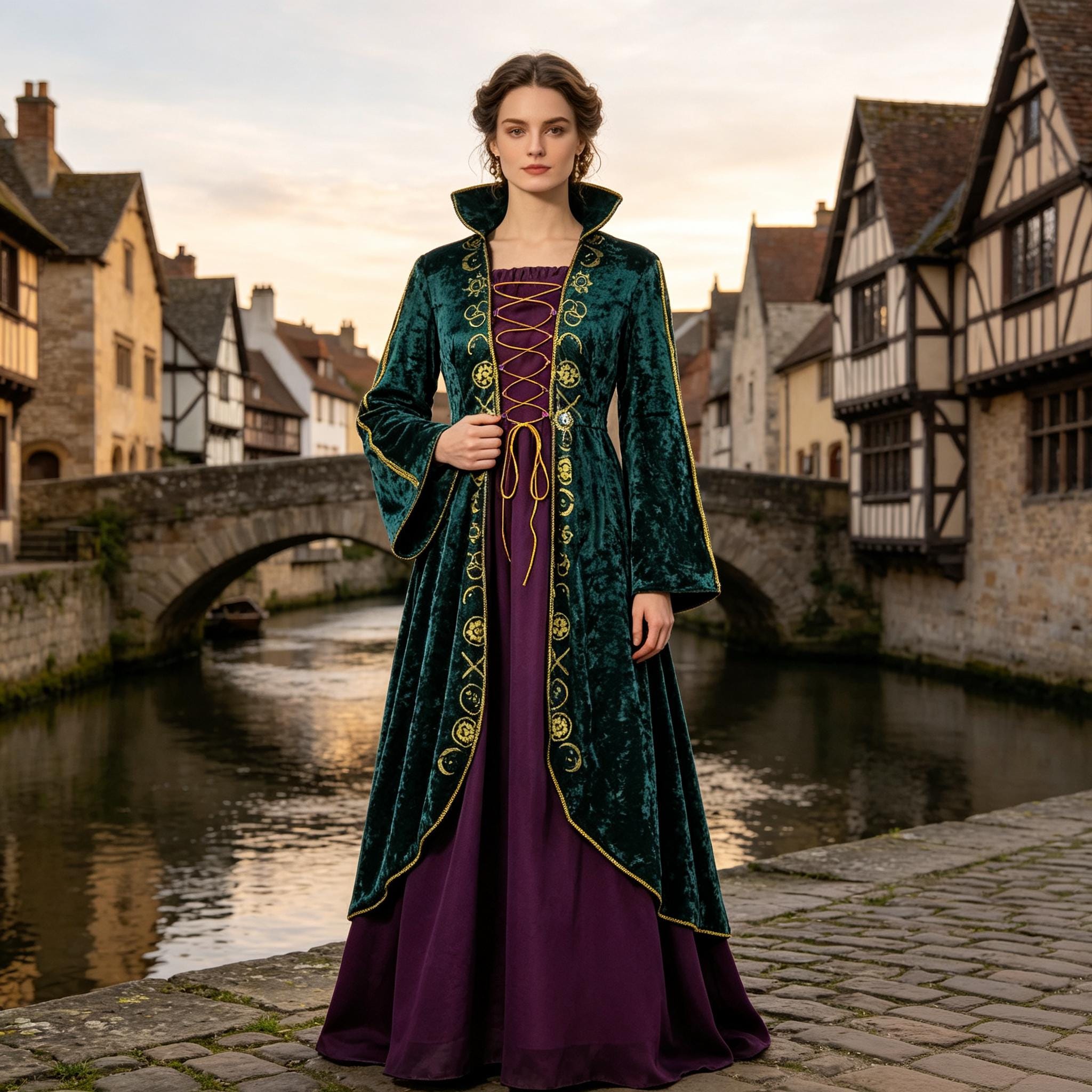 Medieval Gown Purple