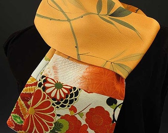 Golden Saffron Long Scarf - 6.5" x 80"