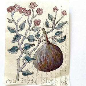 Daily 21 aout  2025  -original artwork