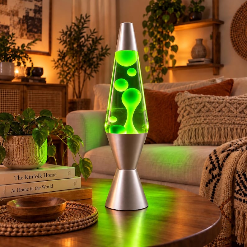 green lava lamp, vintage lava lamp, unique lava lamp, black lava lamp, retro lava lamp, colorful lava lamp, gaming room decor, bedside lamp, groovy decor, Y2K room decor, ambient lighting, aesthetic bedroom decor, colorful lamp, desk light, gift for him, unique lava lamp, gaming room decor, Unique Gift for Teens, Housewarming Gift, Holiday Gift for Teen Girl, Gift for Teen Boy, Hypnotic Wax Lamp, retro motion lamp, wax lamp, aesthetic room decor, bedroom night lamp, unique home decor