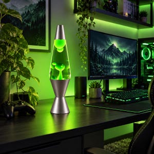 green lava lamp, vintage lava lamp, unique lava lamp, black lava lamp, retro lava lamp, colorful lava lamp, gaming room decor, bedside lamp, groovy decor, Y2K room decor, ambient lighting, aesthetic bedroom decor, colorful lamp, desk light, gift for him, unique lava lamp, gaming room decor, Unique Gift for Teens, Housewarming Gift, Holiday Gift for Teen Girl, Gift for Teen Boy, Hypnotic Wax Lamp, retro motion lamp, wax lamp, aesthetic room decor, bedroom night lamp, unique home decor
