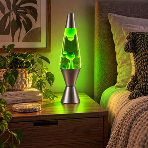 green lava lamp, vintage lava lamp, unique lava lamp, black lava lamp, retro lava lamp, colorful lava lamp, gaming room decor, bedside lamp, groovy decor, Y2K room decor, ambient lighting, aesthetic bedroom decor, colorful lamp, desk light, gift for him, unique lava lamp, gaming room decor, Unique Gift for Teens, Housewarming Gift, Holiday Gift for Teen Girl, Gift for Teen Boy, Hypnotic Wax Lamp, retro motion lamp, wax lamp, aesthetic room decor, bedroom night lamp, unique home decor