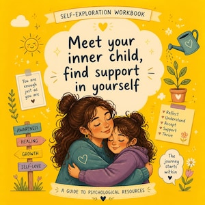 Inner Child Self-Exploration Workbook, Anxiety Regulation module, Trauma Response (Digital Download)