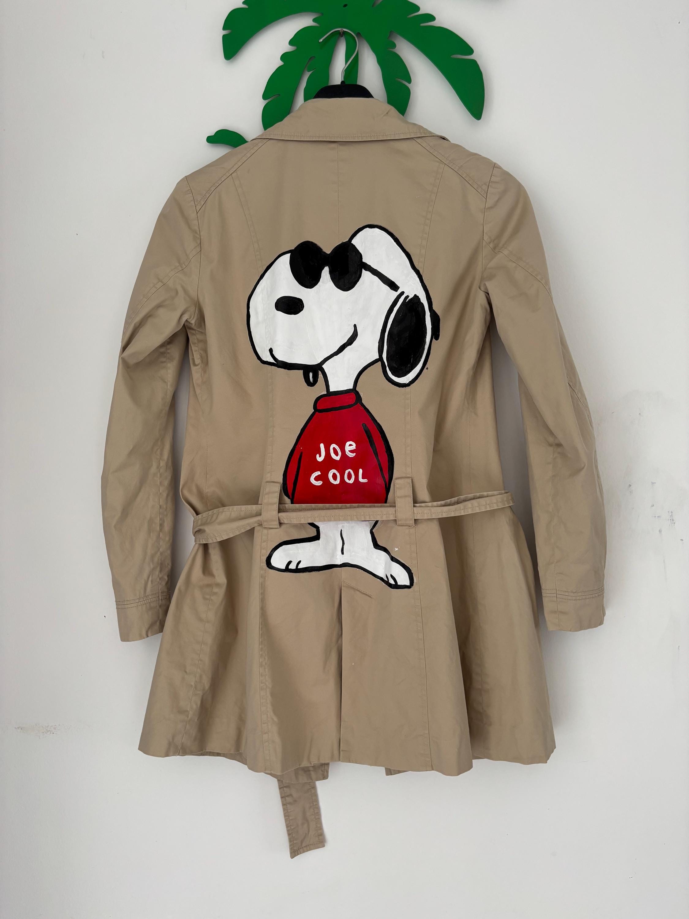 Snoopy Painted Jacket - Etsy