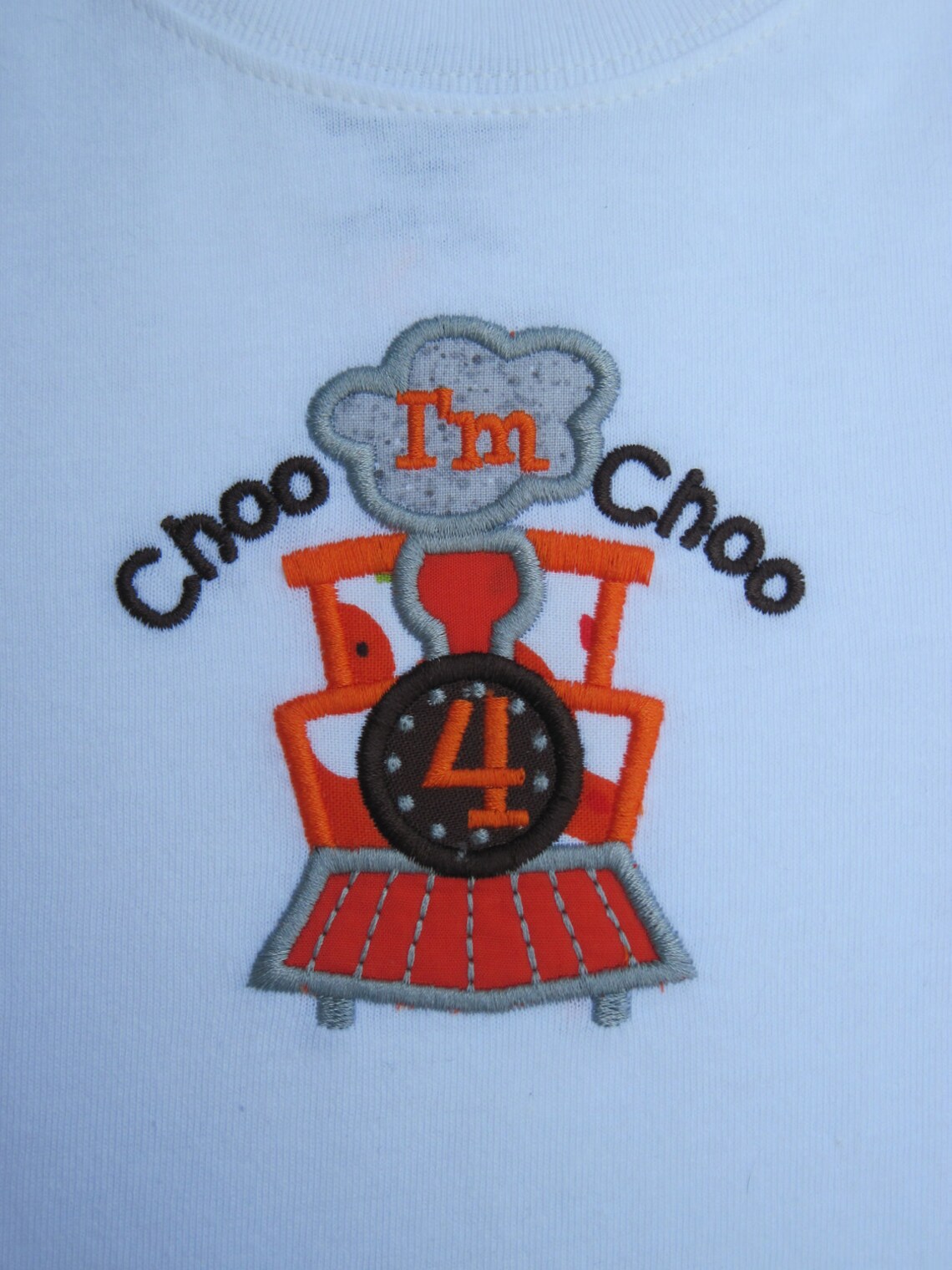 Birthday Train Tshirt or Bodysuit Etsy