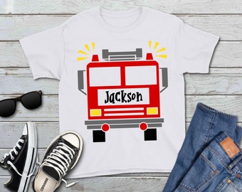 Fire Truck Svg Etsy