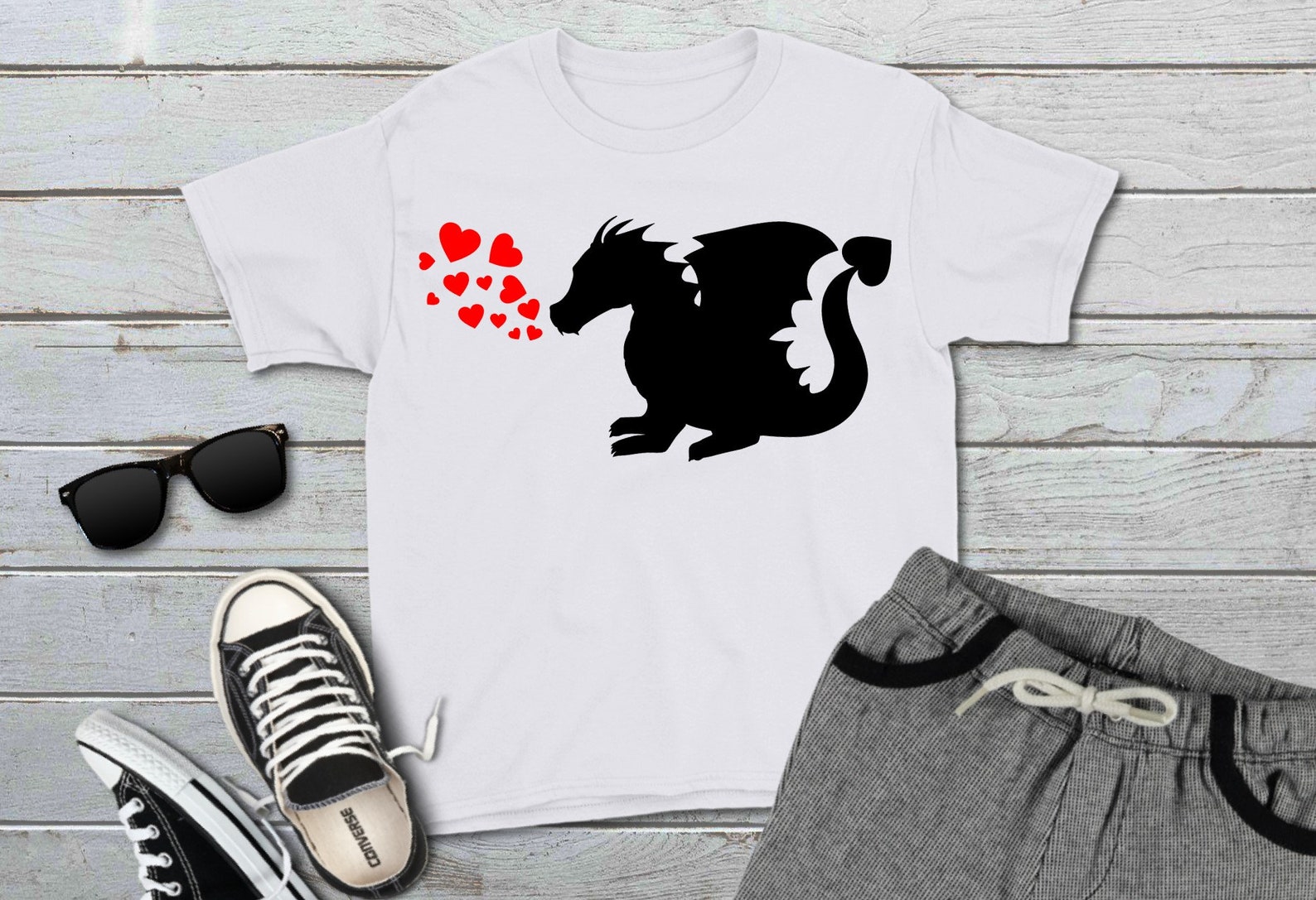 Dragon Svg, Hearts Clip Art, Valentine's Day Sublimation, Svg, Dxf, Png ...