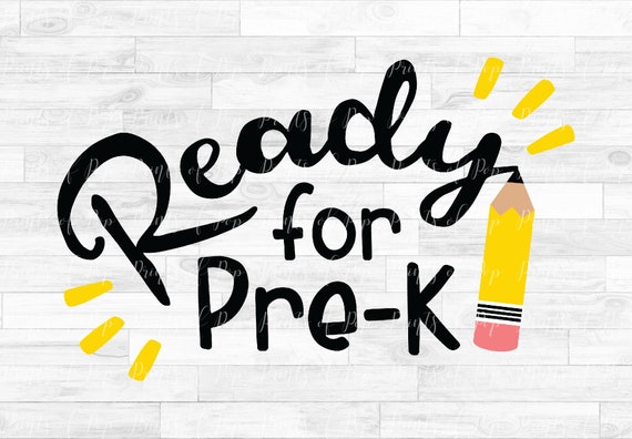 Ready For Pre K Svg Pre Kindergarten Pencil Clip Art Back Etsy Ready For Pre K Svg Pre Kindergarten Pencil Clip Art Back Etsy