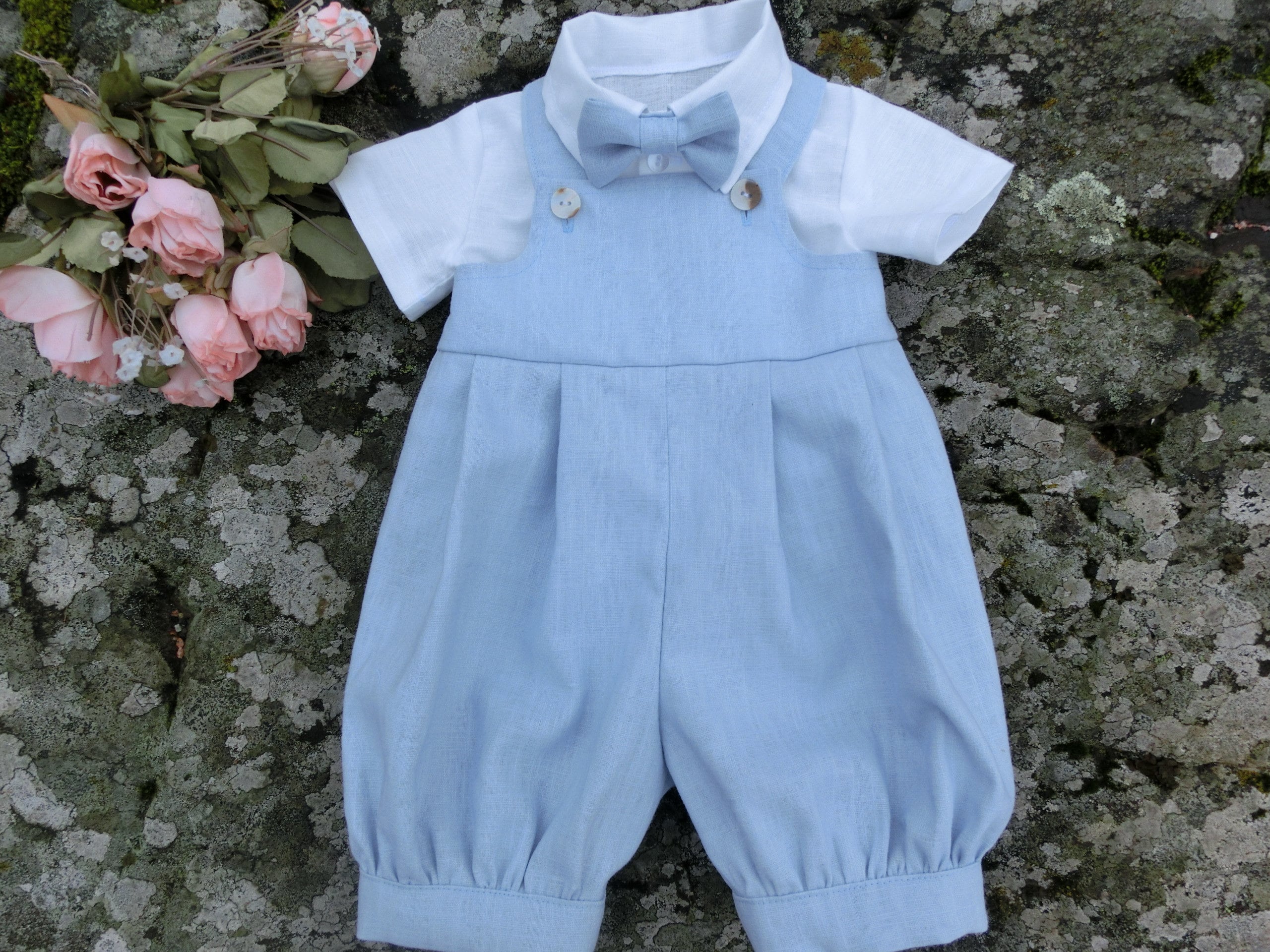 Baby blue romper dress online