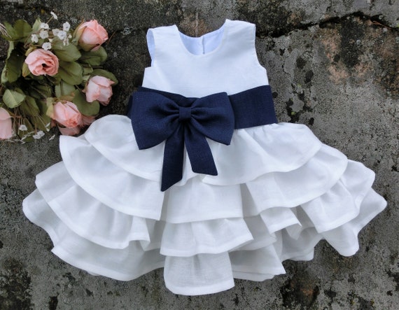 Bebe Fille Blanche Robe Bapteme Fille De Fleur Blanche Et Etsy Bebe Fille Blanche Robe Bapteme Fille De Fleur Blanche Et Etsy