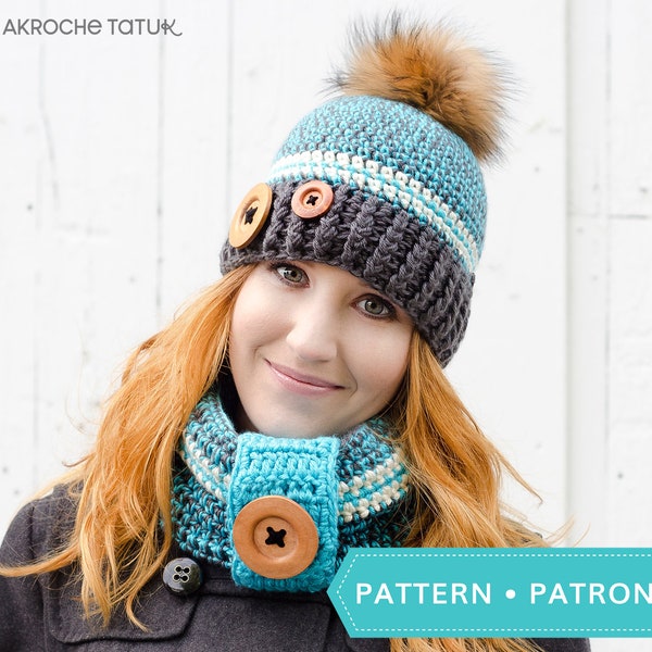 Pattern only! Rustik kit crochet pattern by Akroche Tatuk (english and french).