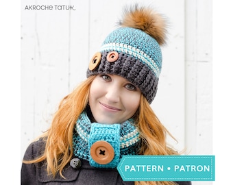 Pattern only! Rustik kit crochet pattern by Akroche Tatuk (english and french).