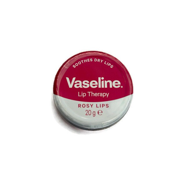 Vaseline lip therapy rosy lips 20g tin, new and sealed.
