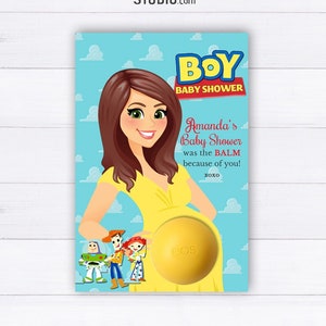 Toy Story Boy Baby Shower Favor Cards - PRINTABLE TEMPLATE