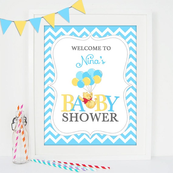 winnie the pooh welcome sign