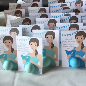 EOS Baby Shower Favors Eos Holder Printable Favor Tags Eos Balm Holder PRINTABLE TEMPLATE 画像 7
