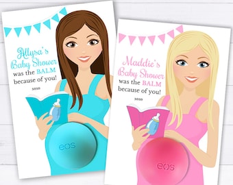 EOS Baby Shower Favors Eos Holder Printable Favor Tags | Etsy