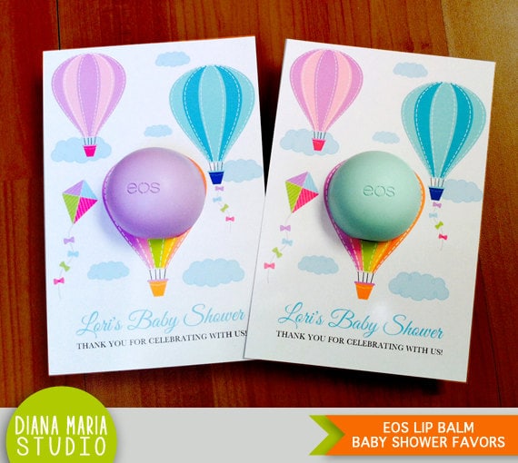 hot air balloon baby shower favors