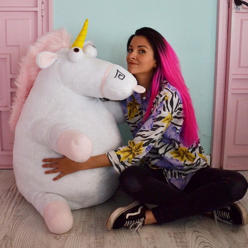 despicable me unicorn plush jumbo