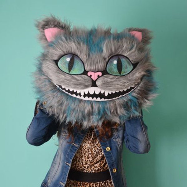 Cat Head Decorative Pillow  