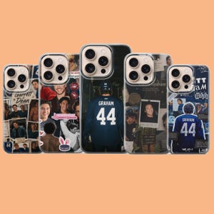 Garrett Graham Hockey mobilskal med bokmotiv för iPhone 17, 16, 15, 14, 13, 12, Samsung S26, S25, S24, S23, A16, A56, Pixel 10, 9 Pro
