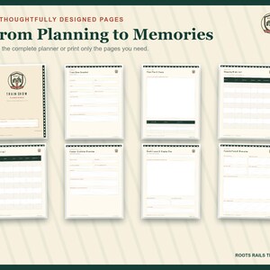Train Show Planner Printable, Model Railroad Event Organizer, Vendor & Exhibitor Checklist, Fillable PDF, Train Collector Gift