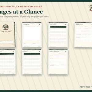 Model Railroad Project Planner Printable, Train Layout Budget and Progress Tracker, Fillable PDF, Model Train Gift