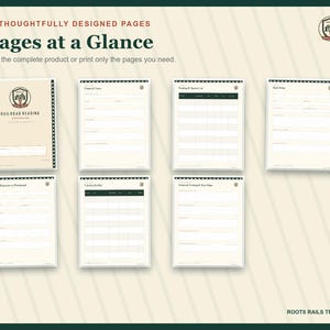 Railroad Reading and Research Log Printable, Rail History Source Tracker, Fillable PDF, Train Historian Journal