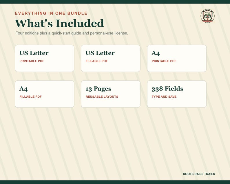 Railroad Reading and Research Log Printable, Rail History Source Tracker, Fillable PDF, Train Historian Journal