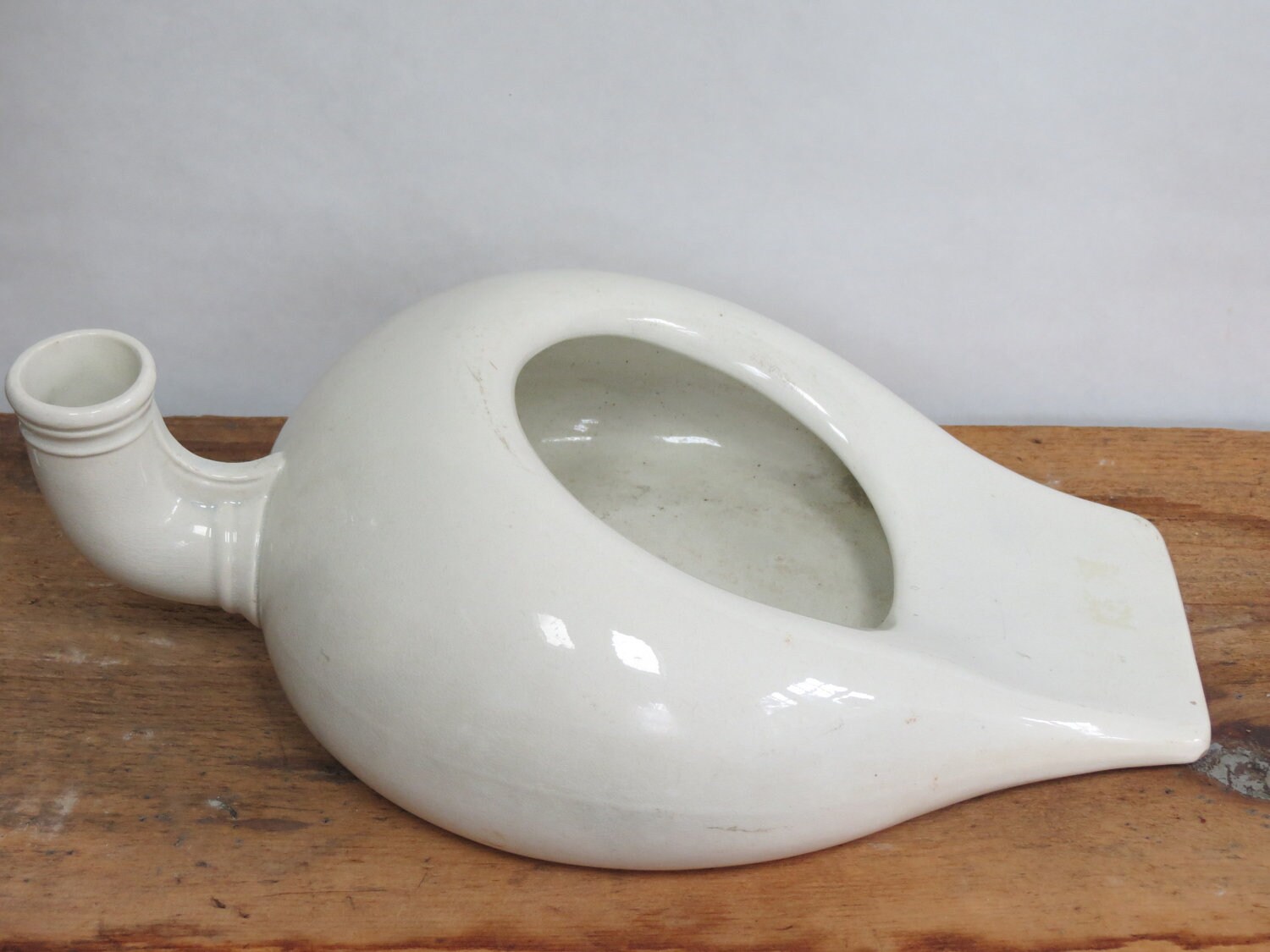 Vintage White Ironstone Bed Pan / Antique Bed Pan / White / Etsy