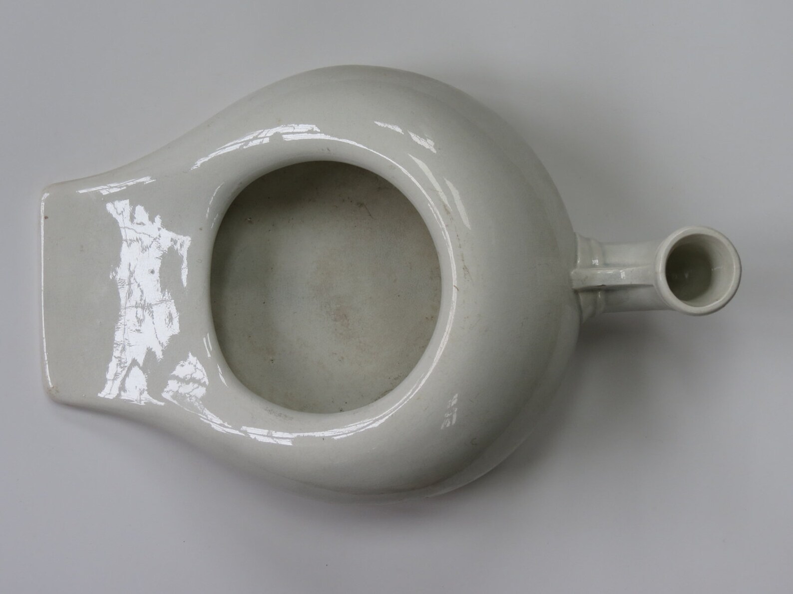 Vintage White Ironstone Bed Pan / Antique Bed Pan / White / Etsy