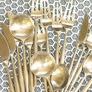Lauffer Norway Design 3 Silverplate Flatware – Choose Your Own Mid-Century Modern Pieces!