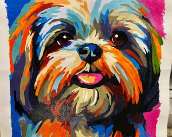 Technicolor Shih Tzu