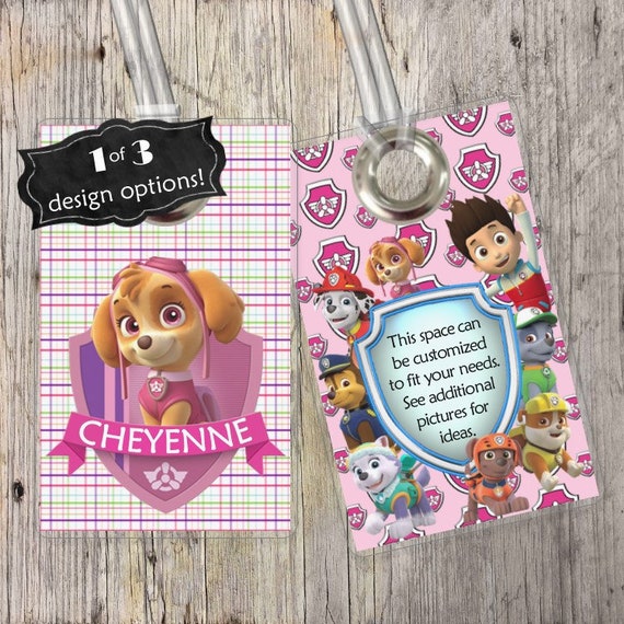 paw patrol diaper bag