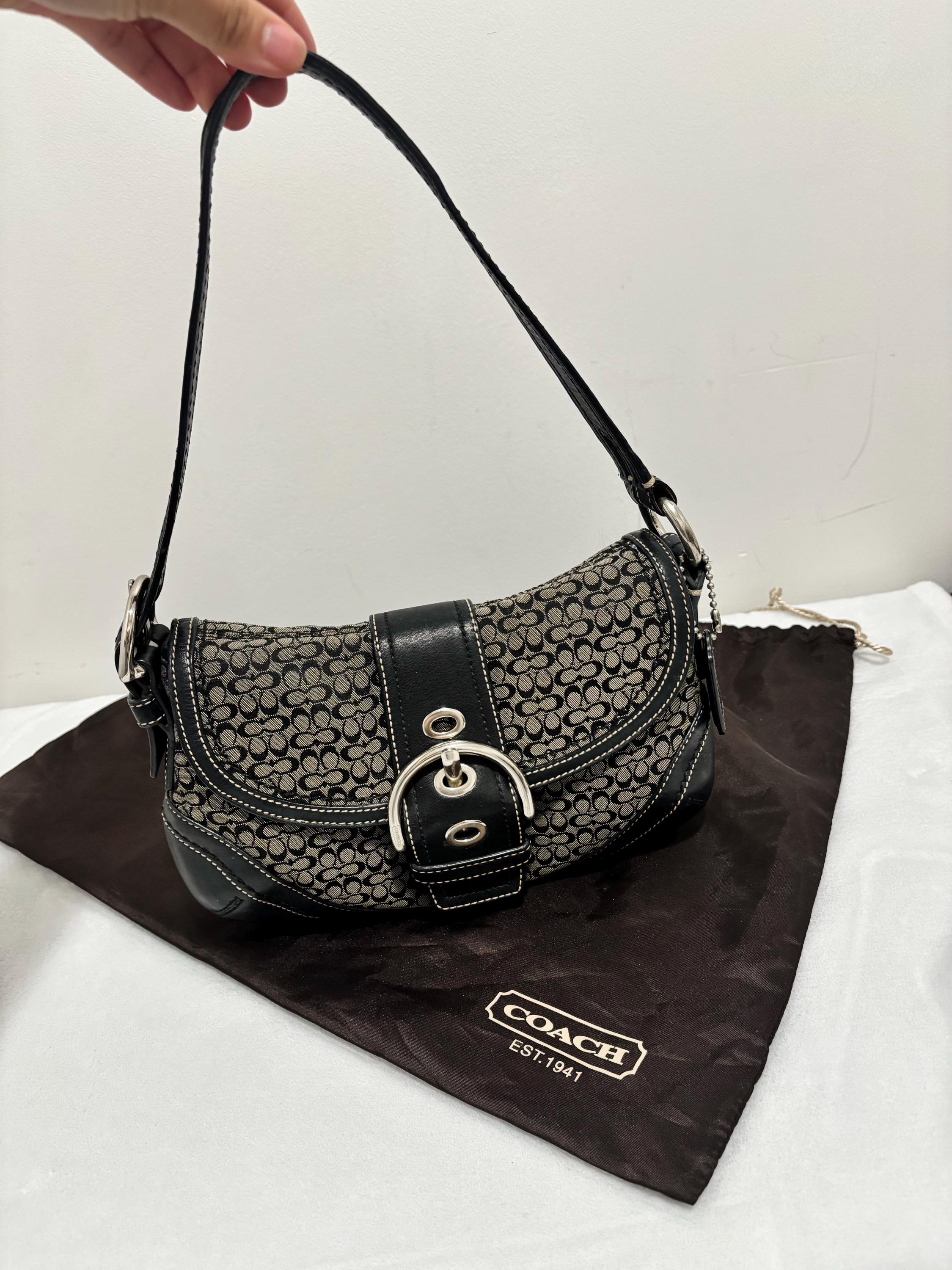 Coach Signature Soho Bag - Etsy Canada