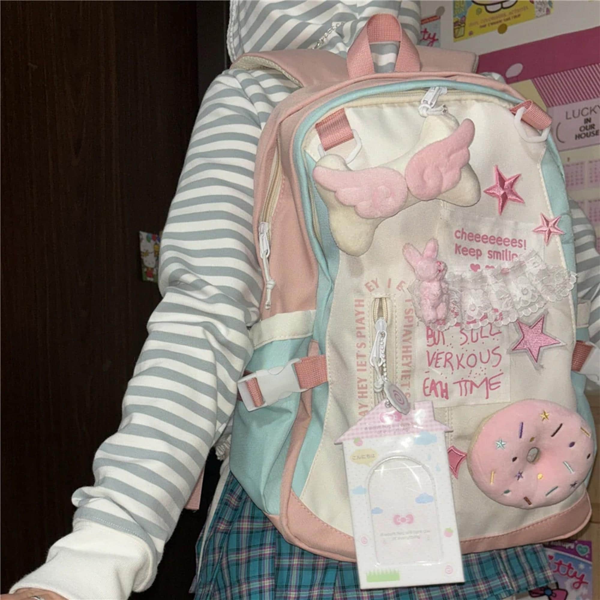 00s EASTPACK backpack “SMOKEY PINK” y2k 00s EASTPACK backpack “SMOKEY PINK” y2k Pink backpacks and