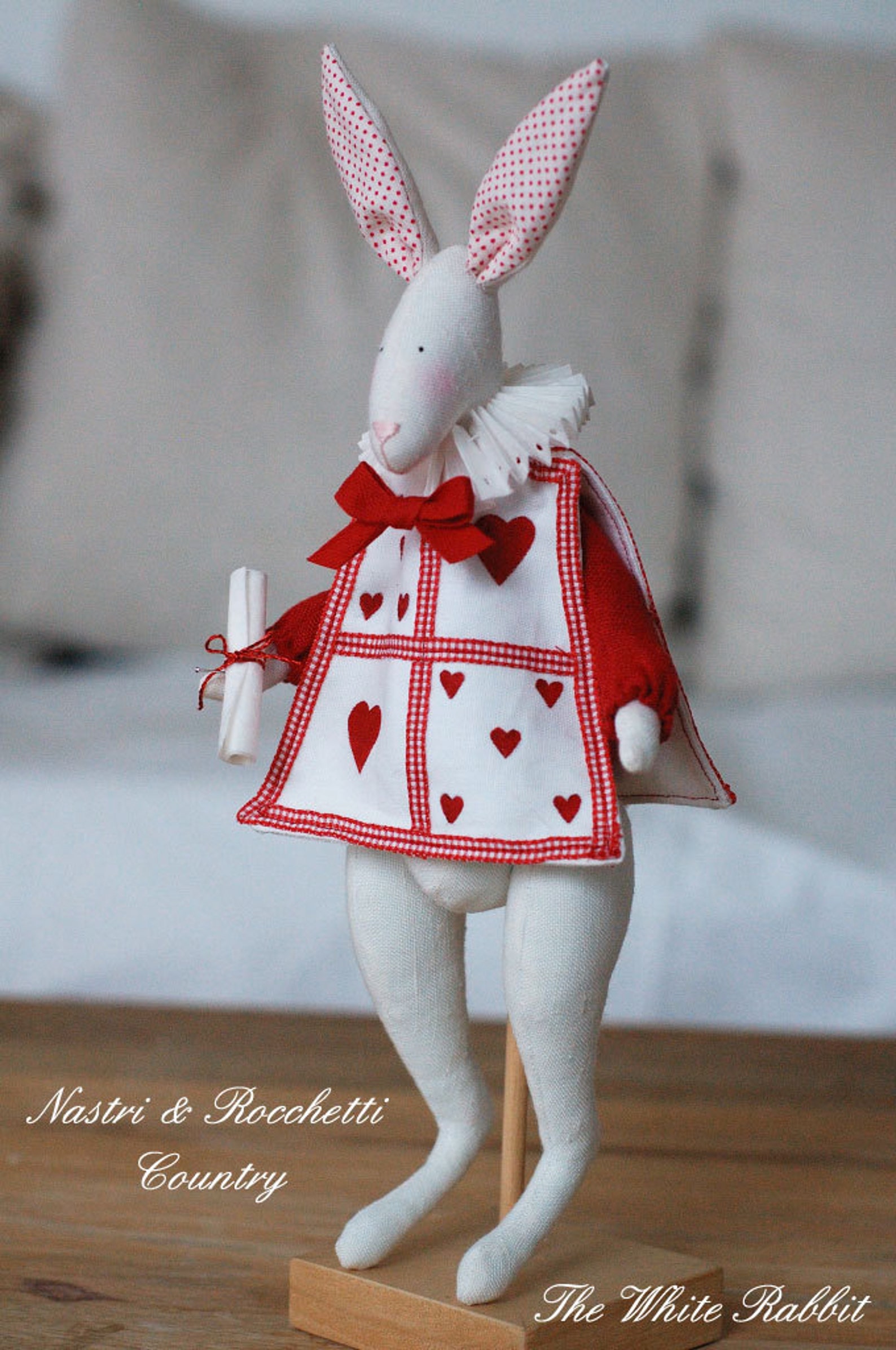 Alice and the White Rabbit PDF Eng / Ita - Etsy