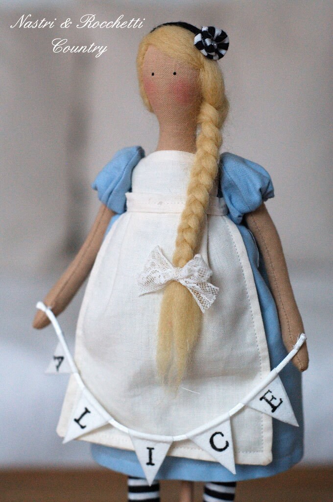 Alice and the White Rabbit PDF Eng / Ita - Etsy