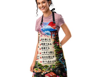 Japanese Inspired Good Food Brighter Days Apron
