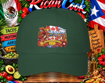 Canadian Pride Embroidered Dad Hat- Canada Heritage Custom Hat